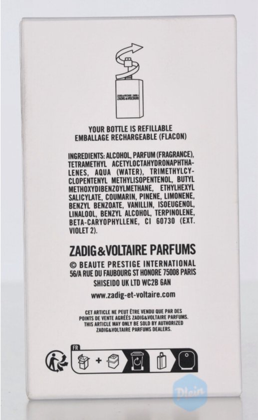 Zadig & Voltaire This is Her! parfum - Damesparfum met vanille en sandelhout - 30 ml
