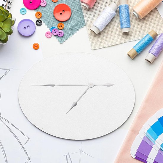 10 Stuks Delige Zilveren Aluminium Wijzers met Lange As voor Wandklok DIY Vervangingsonderdelen voor Grote Decoratieve Geschikt voor Woonkamer Kantoor Slaapkamer — afbeelding 3
