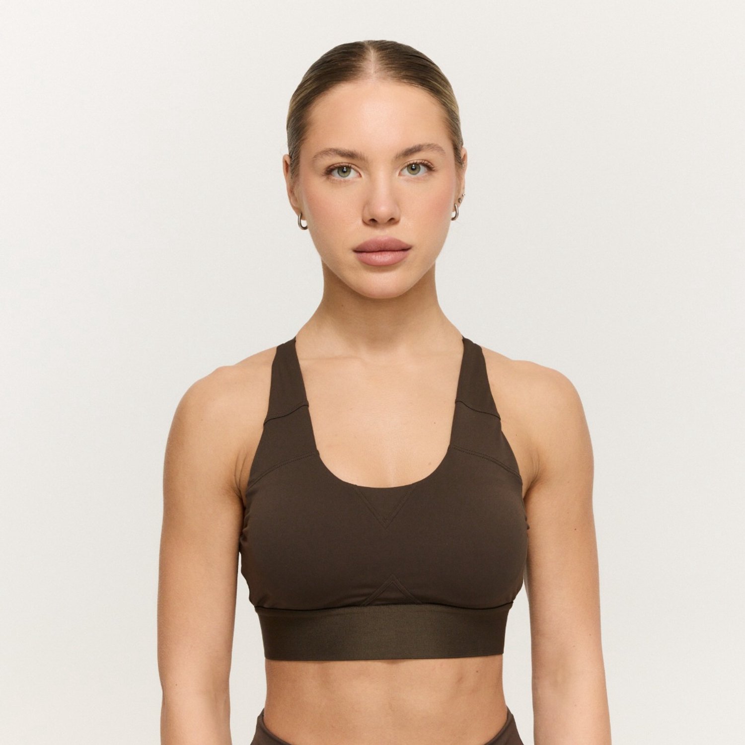 GymBeam Limitless Sportbeha Espresso XL
