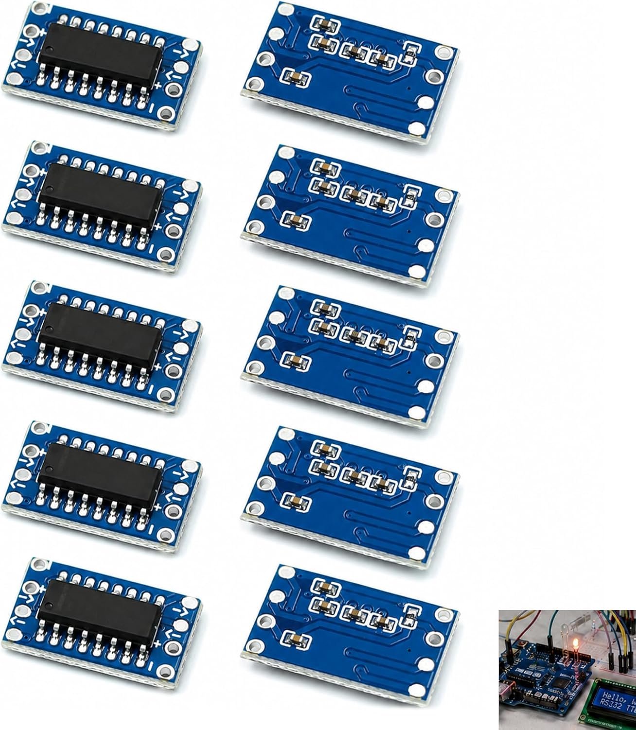 RS232 naar TTL converter - Mini RS232 MAX3232 - Duale TXD RXD-interface - Eenvoudige seriële communicatie - ShopVlot