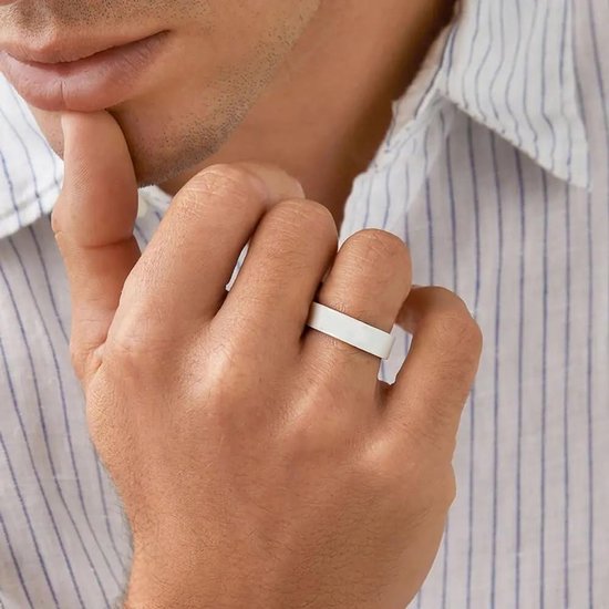 6 Stuks Vingerringen Set Ringband Bandring Trouwring Unisex Comfort Fit Ringenset Voor Dames Heren Dagelijks Dragen Sport Werk Feest — afbeelding 4