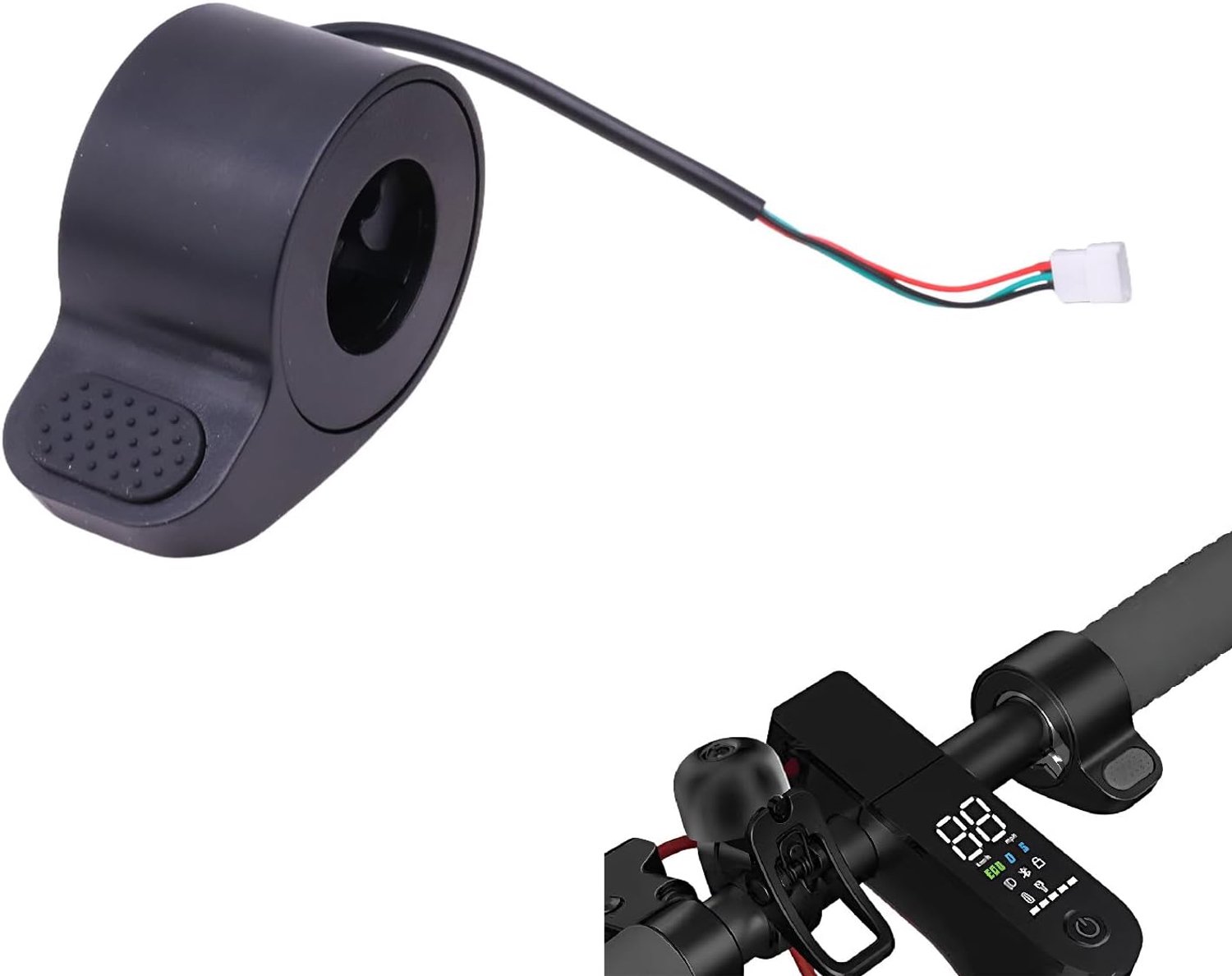 Snelheidsregeling, universele versnelling voor elektrische scooter, gevoelige gasregeling, compatibel met M365,1S, Pro, Pro 2, verschillende modellen elektrische scooters