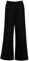 Build Your Brand - Ladies Wideleg Sweatpants - Black - 3XL