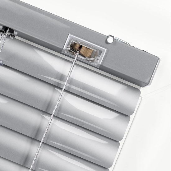 Sonello Aluminium Jaloezie voor Binnenshuis 60x220cm Klemmfix Zilver — afbeelding 3