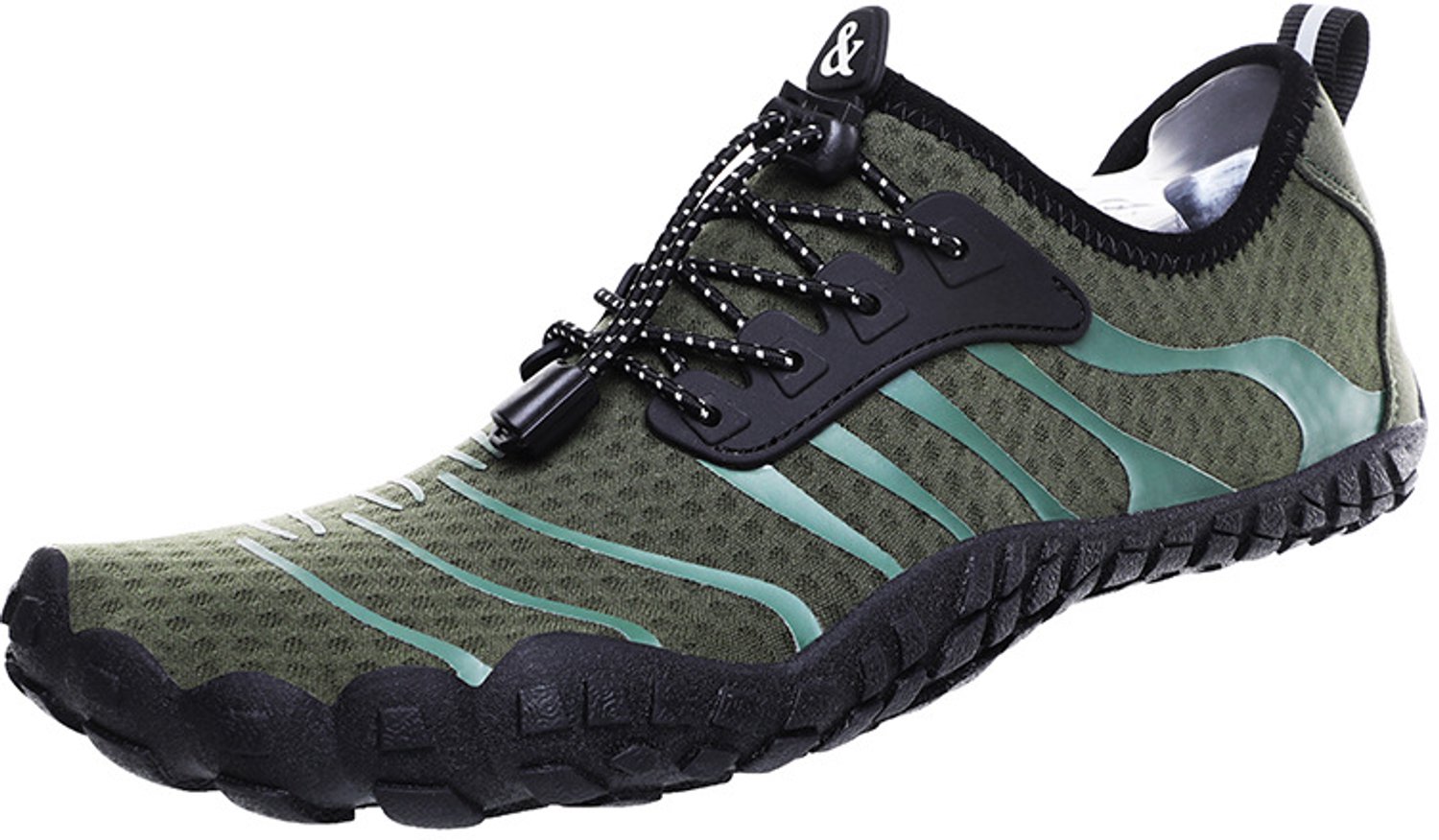 Unisex waterschoenen – Sneldrogend & lichtgewicht – Geschikt voor strand, zwemmen, surfen, duiken en zwembadactiviteiten – Sportschoenen met blotevoetengevoel – Maat: 38