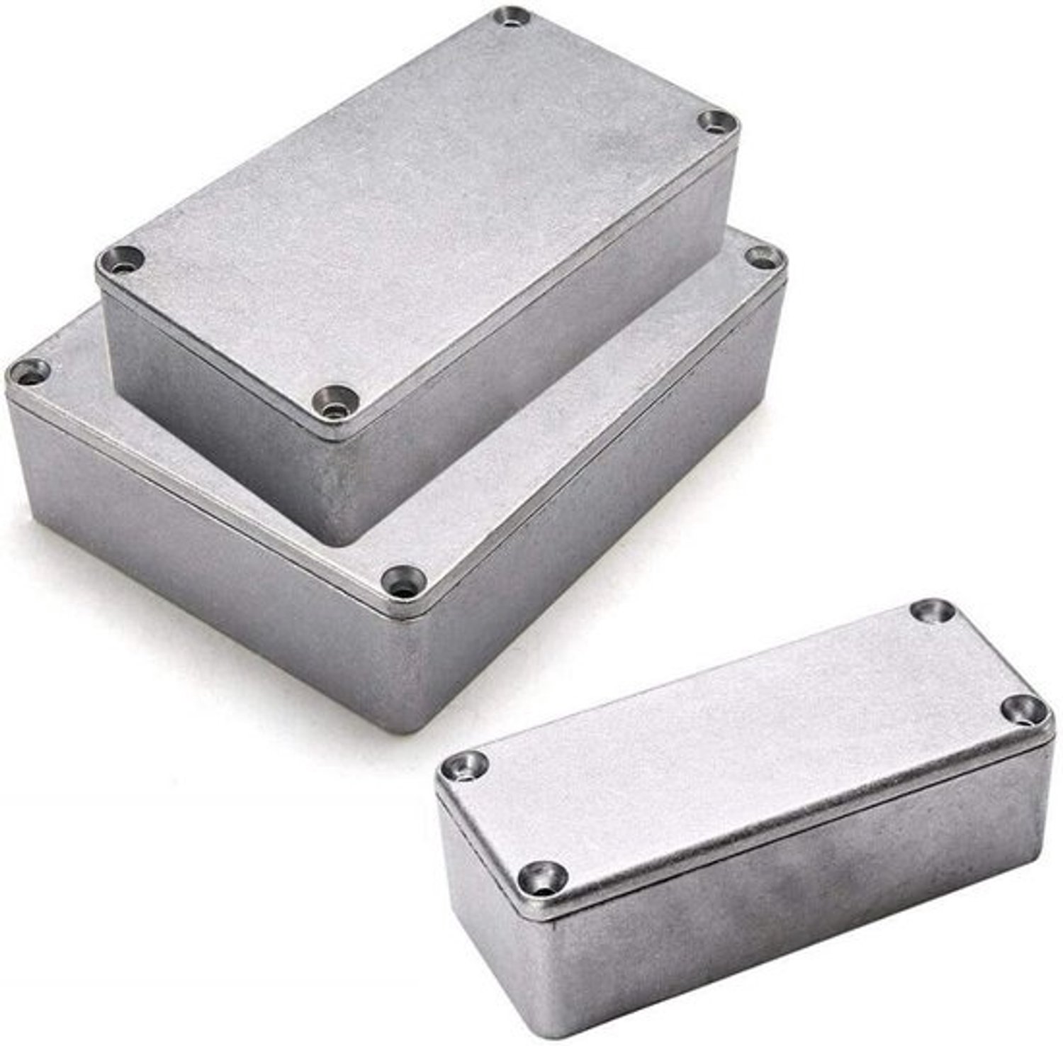 Waterdichte diecast aluminium behuizing - voor elektronische projecten - 112 x 61 x 32 mm