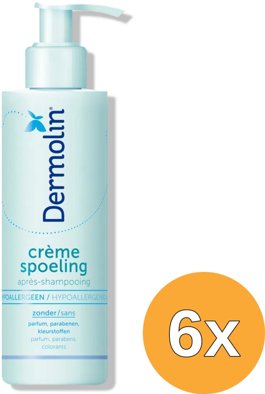 6x Dermolin Cremespoeling (200 ml)