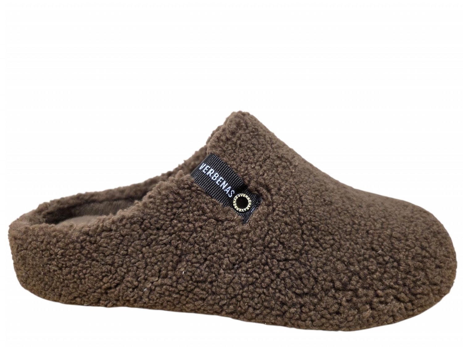 Verbenas York Nairobi Marron Pantoffels Open Sloffen Bruin Textiel Dames - Bruin - 41