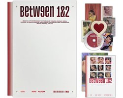 BETWEEN 1&2 The 11th Mini Album (Complete Ver.) CD-R + Photobook + Film Photo Sticker + Crosscode Postcard + Message Photocard + Heart Glass + 5 Extra