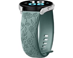 FYISWHO Watch Strap for Amazfit Bip 3/Bip 3 Pro/Bip U Pro/Bip/Bip Lite/Bip S/Bip S lite/Bip U, 20mm Flower Silicone - ShopVlot