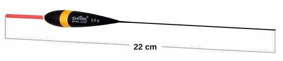 SHARK Balsa Dobber Vaste Hengel 3.0g / 22cm - Perfecte Kwaliteit — afbeelding 4
