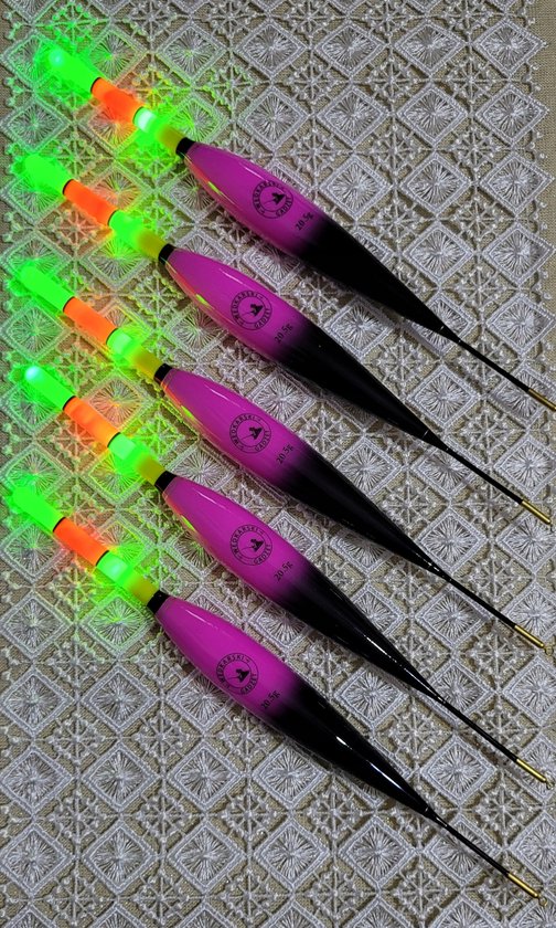 Merkloos LED Dobber 25g - Kleurwissel & Beetmelder Functie — afbeelding 3