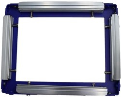 Screenprint Frame Screen printing frame – Mesh stretch frame for easy tensioning – Inner dimensions 17x23cm - ShopVlot