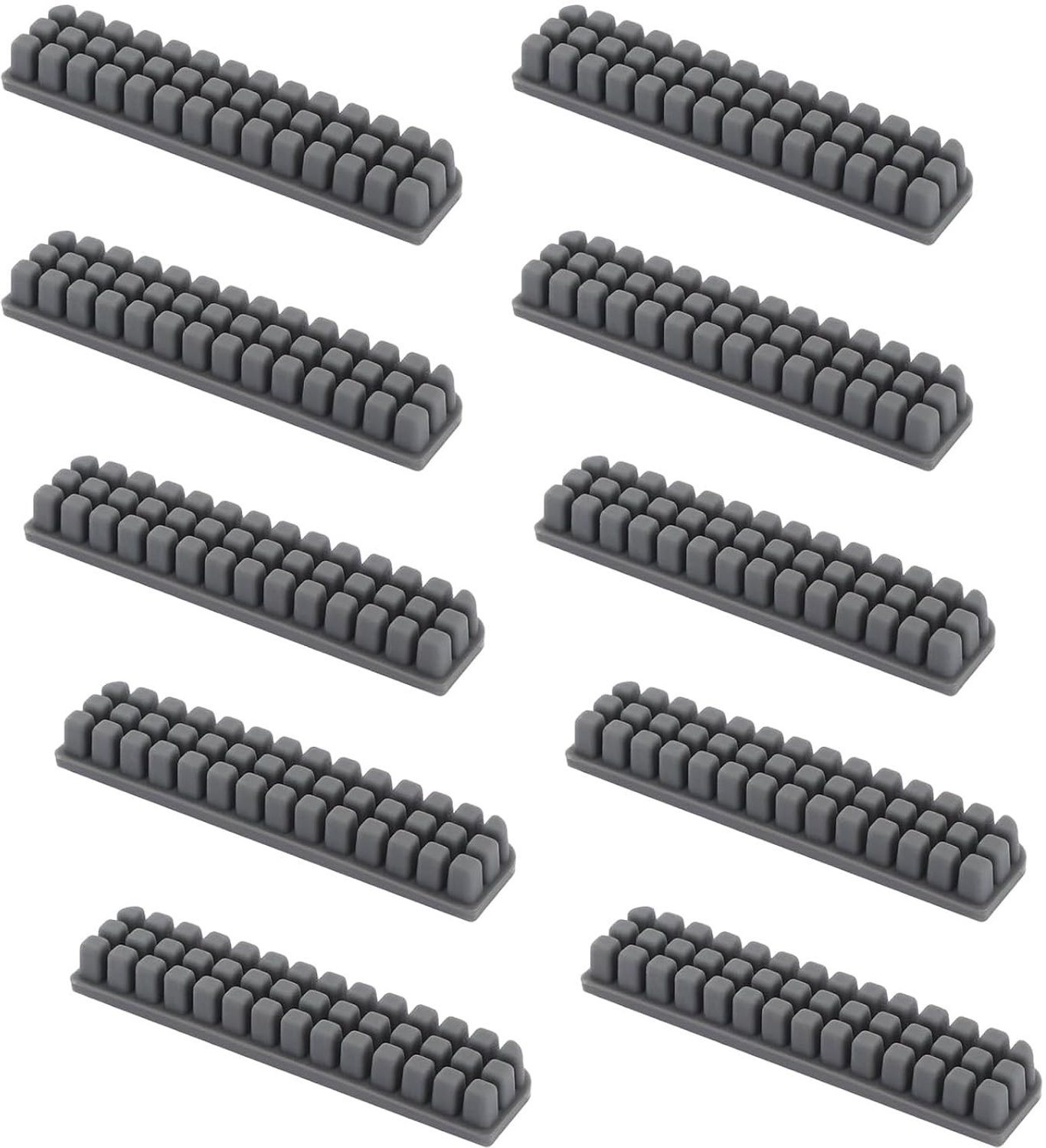 10 Stuks Siliconen Mondborstel Set voor 3D Printer, Reinigingsset voor Hot End Nozzle, Vervangingskit voor 3D Printer Accessoires