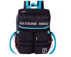 Hatsune Miku Neon Electronic Music Techwear Backpack - Large Capacity Multi-Functional Commuter & Travel Bag
