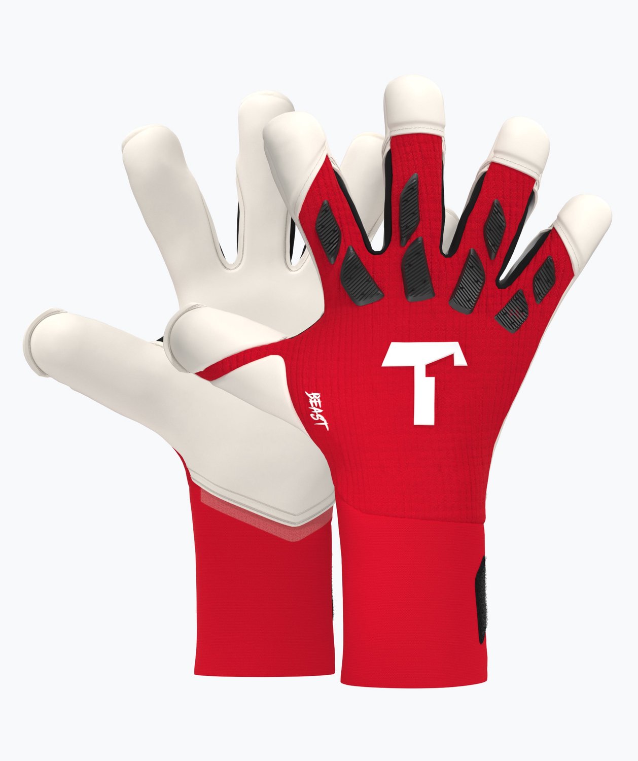 T1TAN Beast 4.0 Demon Red Keepershandschoenen volwassenen & jongeren - Maat 7