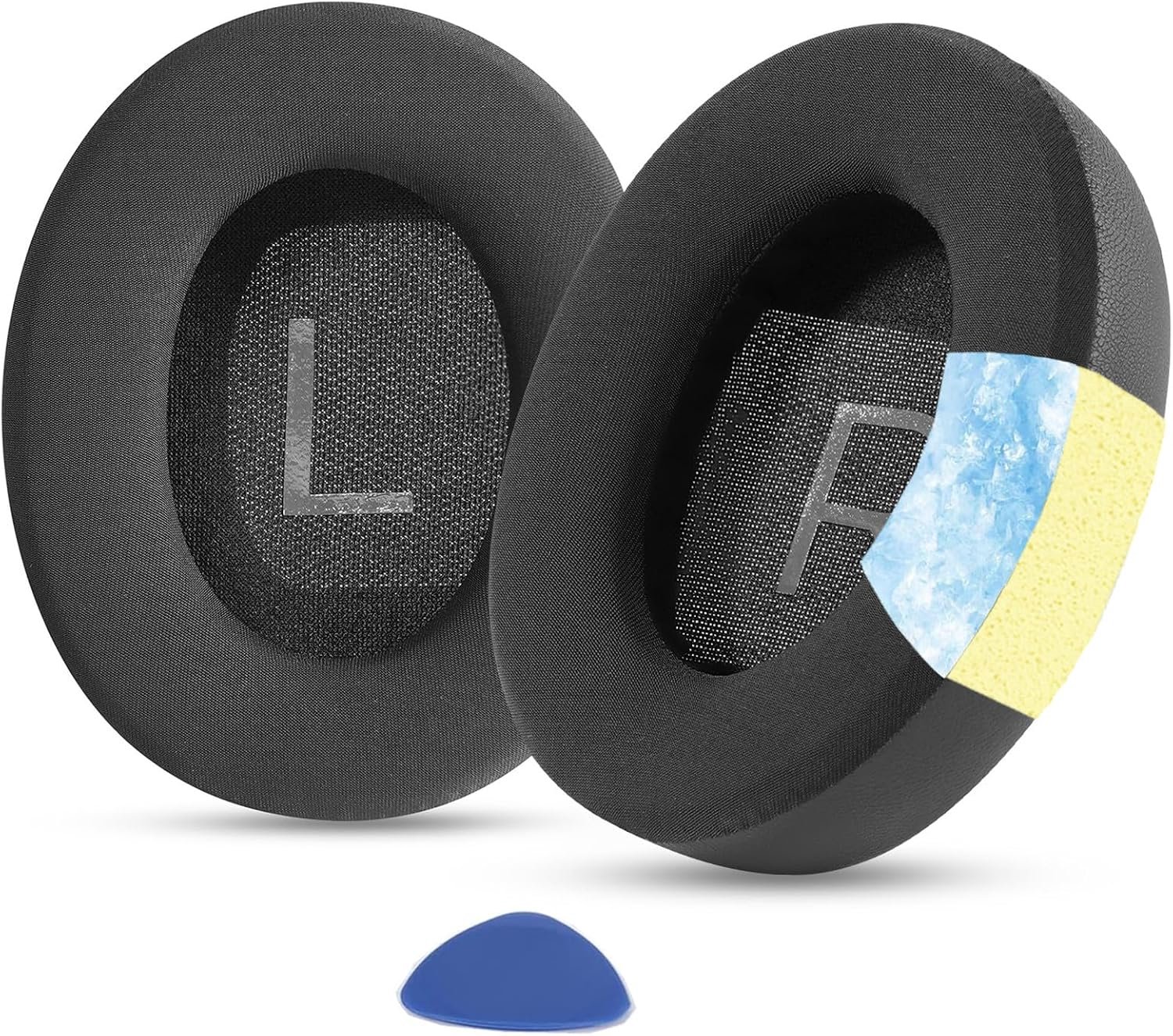 Cooling Gel Ear Pads Pillows Replacement Compatible with Bose 700 Noise Cancelling Headphones (NC700) Ice Silk Fabric - ShopVlot