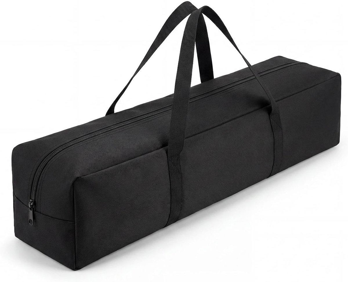 statieftas, lichtstandaard, draagtas, tentstokken, tas, 130 x 20 x 20 cm, draagbare tentstangtas, multifunctionele camping, opbergtas, waterdichte handtas, statieftas