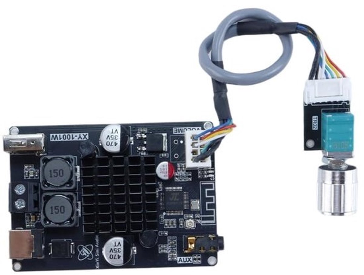 Krachtige 100W Bluetooth Versterker Printplaat voor DIY Luidsprekers en Audio Projecten