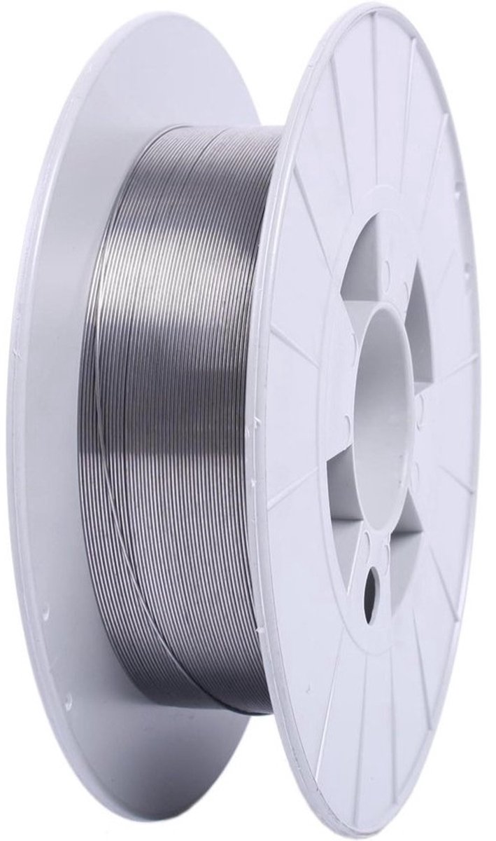 Vuldraad MIG/MAG - Lasdraad Nogas - Metaal Lassen - Zelfbeschermend - 2 kg rol - Zilver