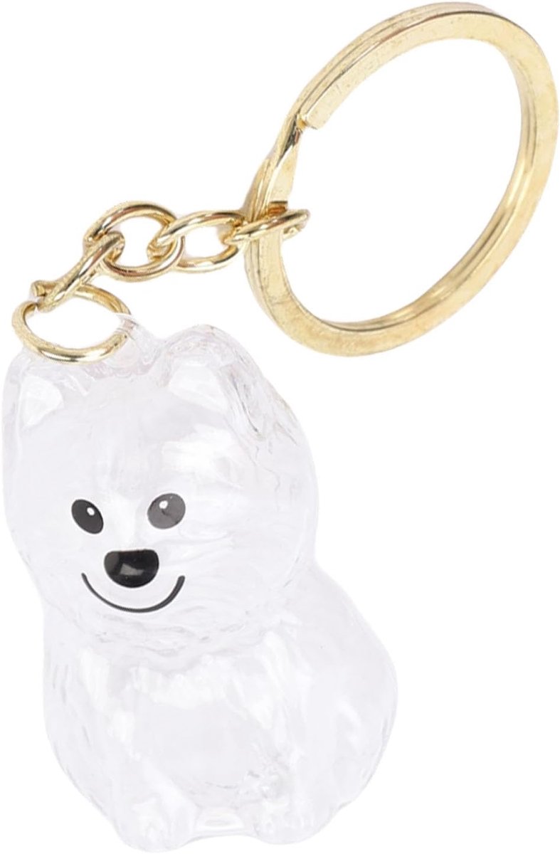 Herdenkingssleutelhanger voor hondenhonden, 3 stuks, transparant, luchtdichte capsule-sleutelhanger met veilig deksel voor hondenliefhebbers