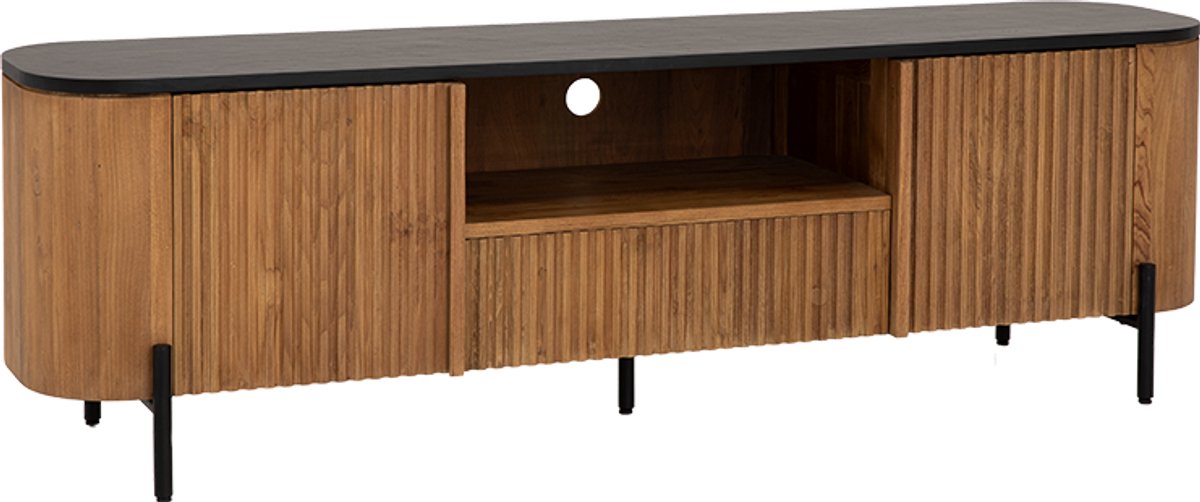 Tower Living Palazzo - TV stand 2 drs. 1 drw. - 180 Naturel