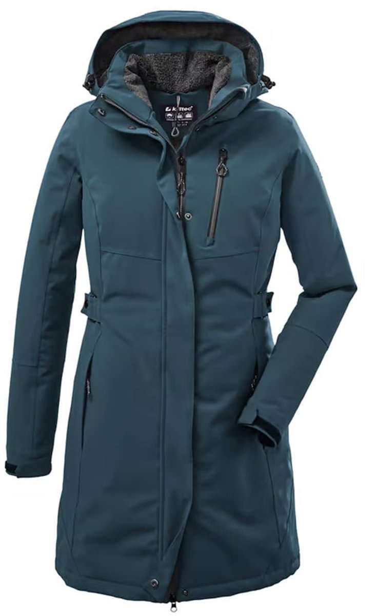 Killtec KOW 165 Parka Dames Bright Petrol