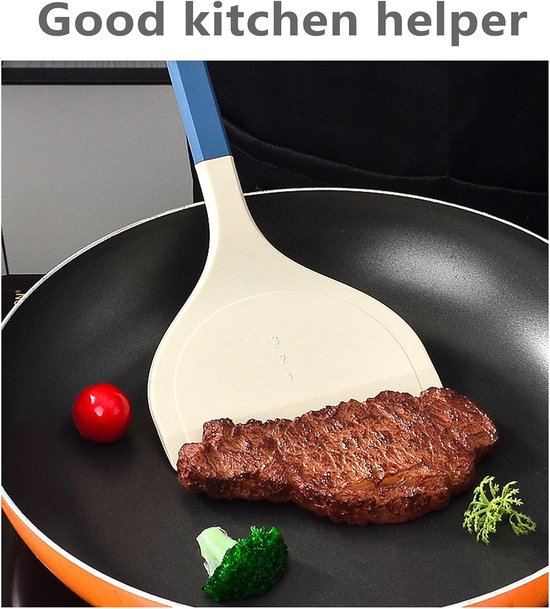6-delige Siliconen Kookgerei Set, Keuken Set,Food-Grade Siliconen Hoofden Siliconen Keuken Gadgets Spatels Set Voor Antistick Kookgerei — afbeelding 3