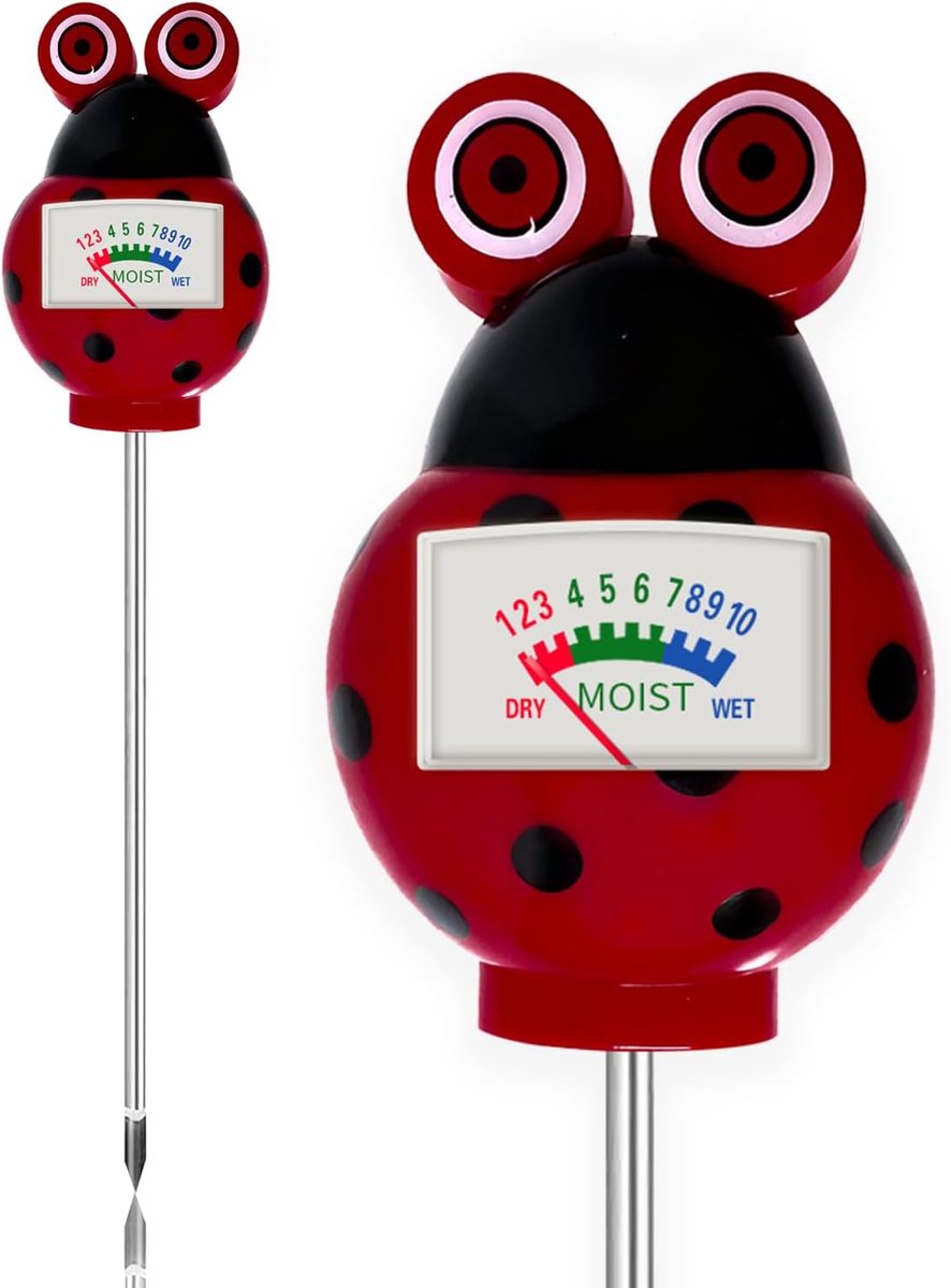 Vochtmeter voor planten, bodemvochtigheidsmeter voor planten, meetapparaat, vochtmeter, bodemvochtigheidsmeter voor pot, kamerplanten, tuinliefhebbers