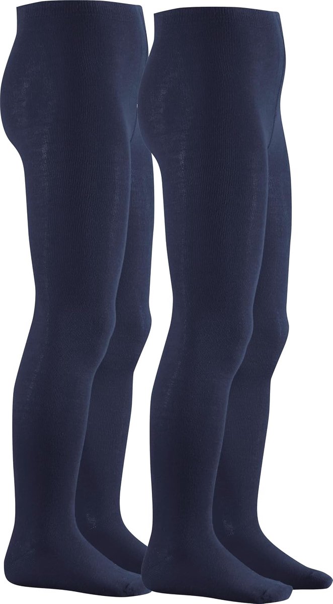 Uniseks kinderpanty, marine dubbelpak, 62-68