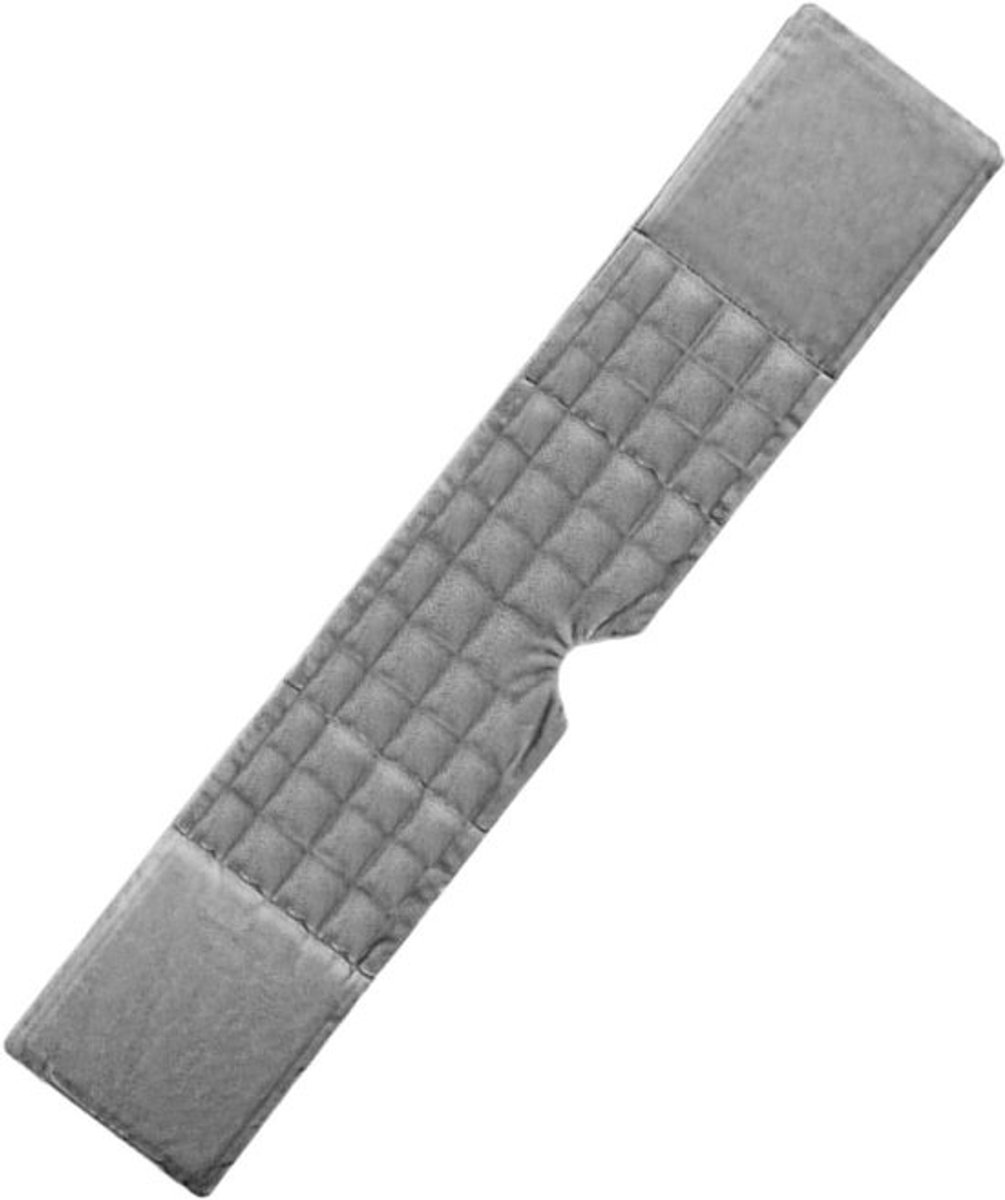 Verzwaarde Slaapmasker - Oogmasker Lichtblokkerend - Ontspannen Slapen - Zachte Druk Ogen - 20 x 20 x 2 cm - Zwart