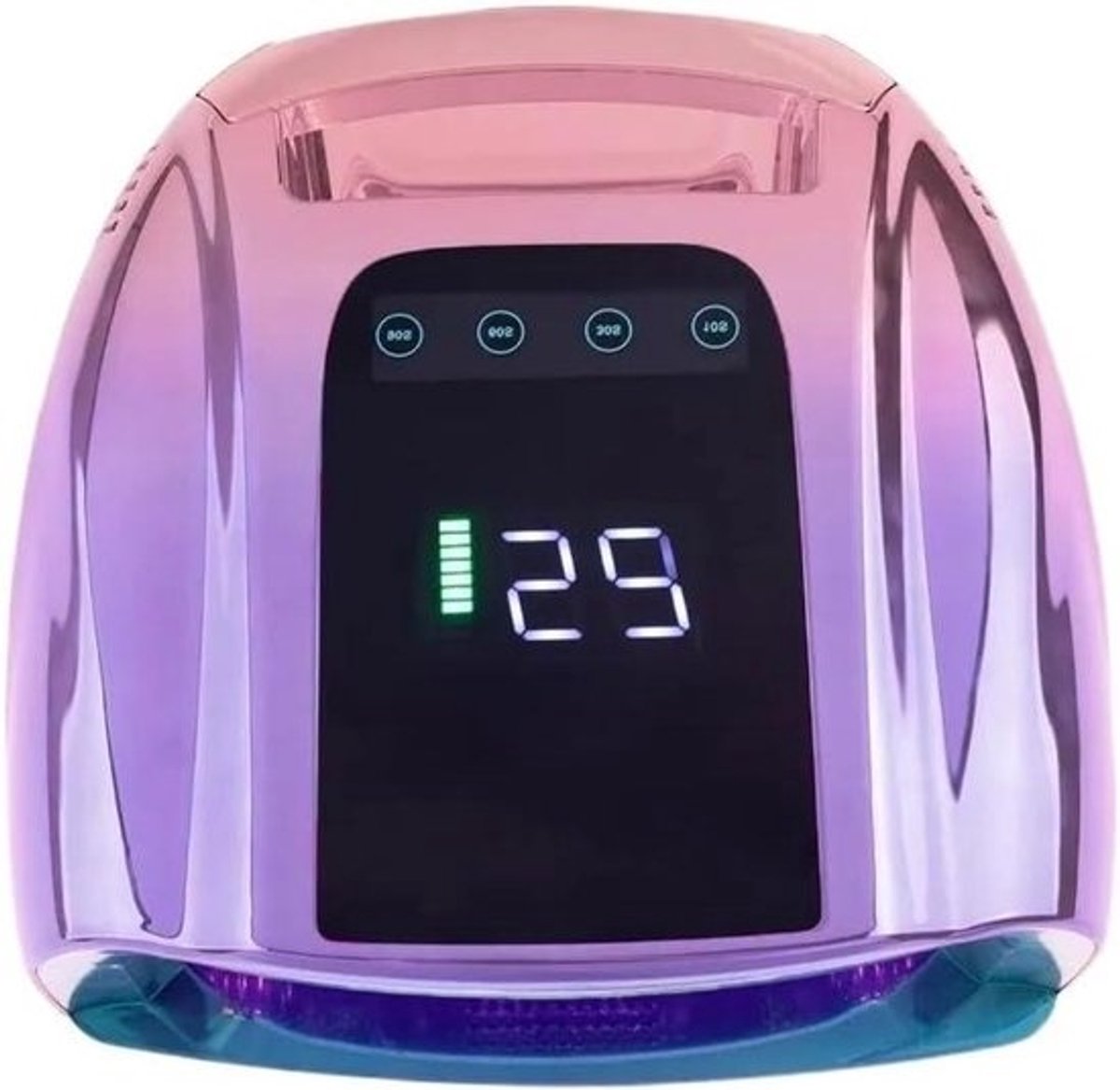 UV Nagellamp - Gellak Droger - Manicure Maken - Oplaadbaar Ontwerp - 96W - Gradient purple