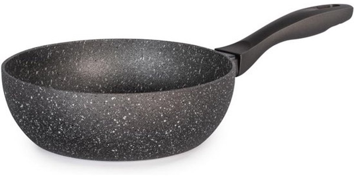 Grey Wok met Antiaanbaklaag 20cm voor Inductie
