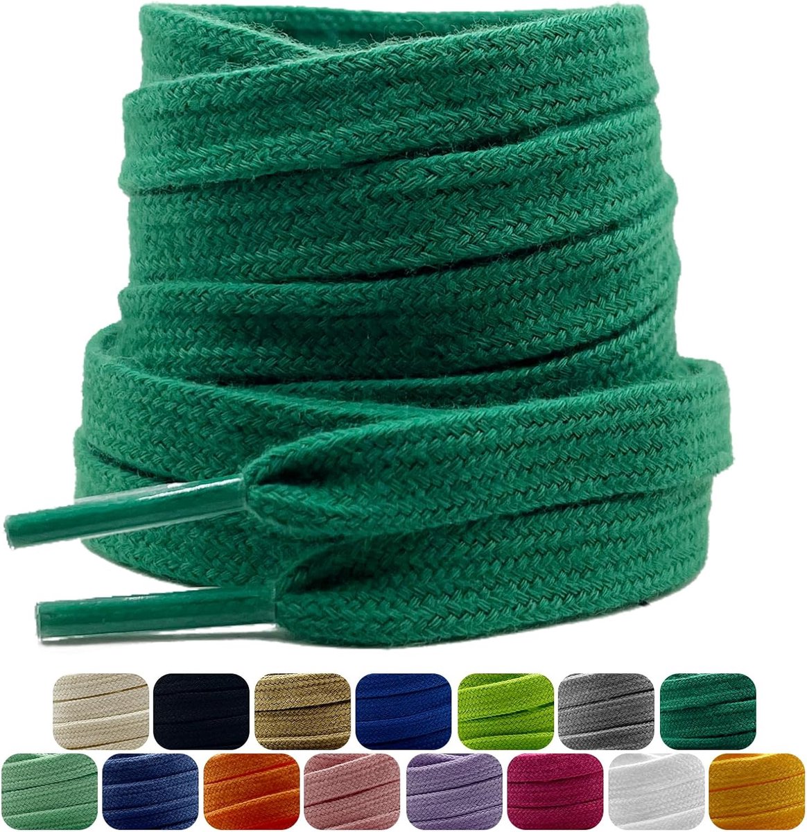 Schoenveters, 9 mm brede platte veters voor sneakers, sportschoenen, trainers, scheurbestendige premium vervangende schoenveters
