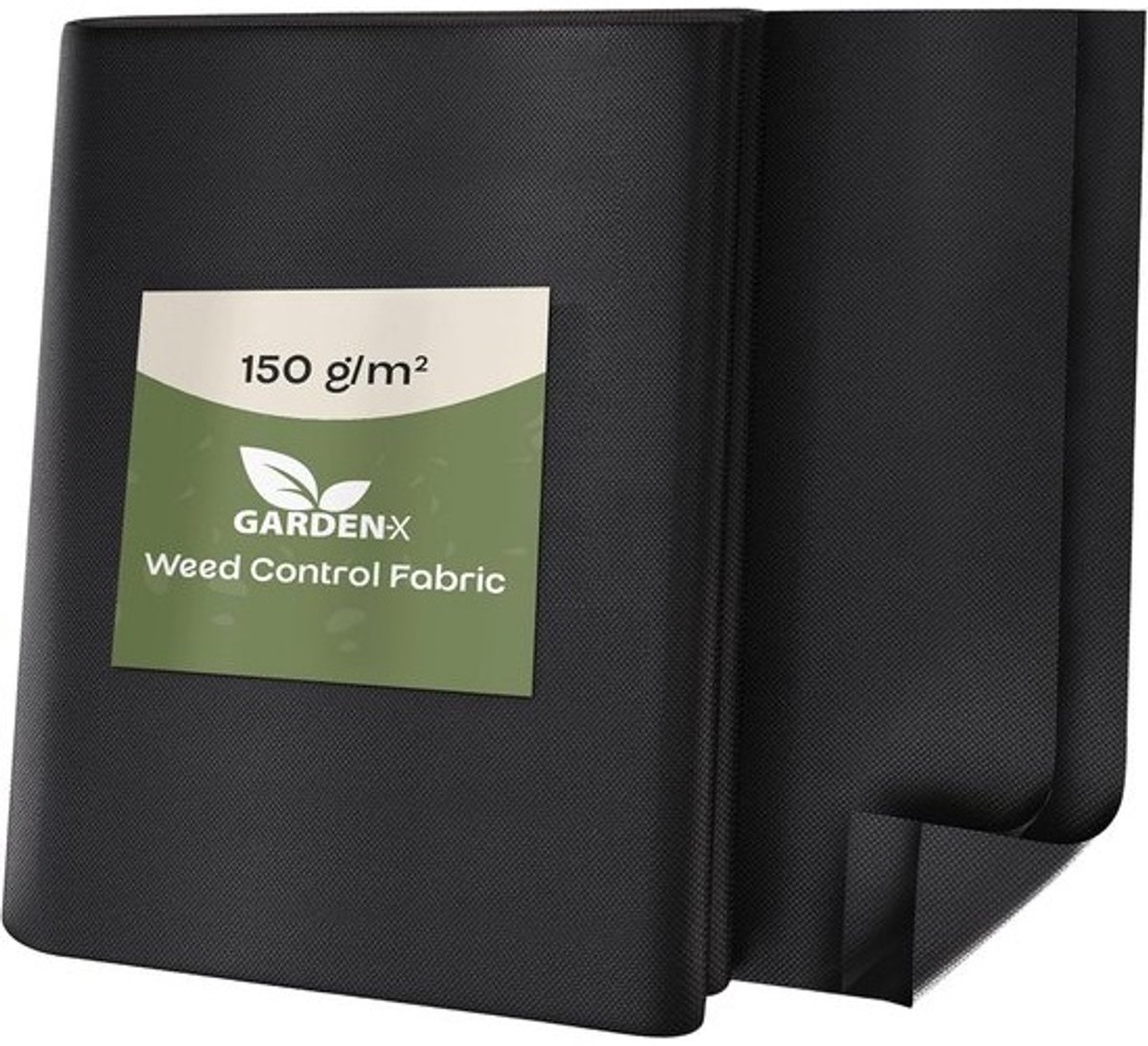 Onkruiddoek Waterdoorlatend Zwart UV-bestendig - 6m² Gronddoek voor Tuin en Verhoogde Bedden