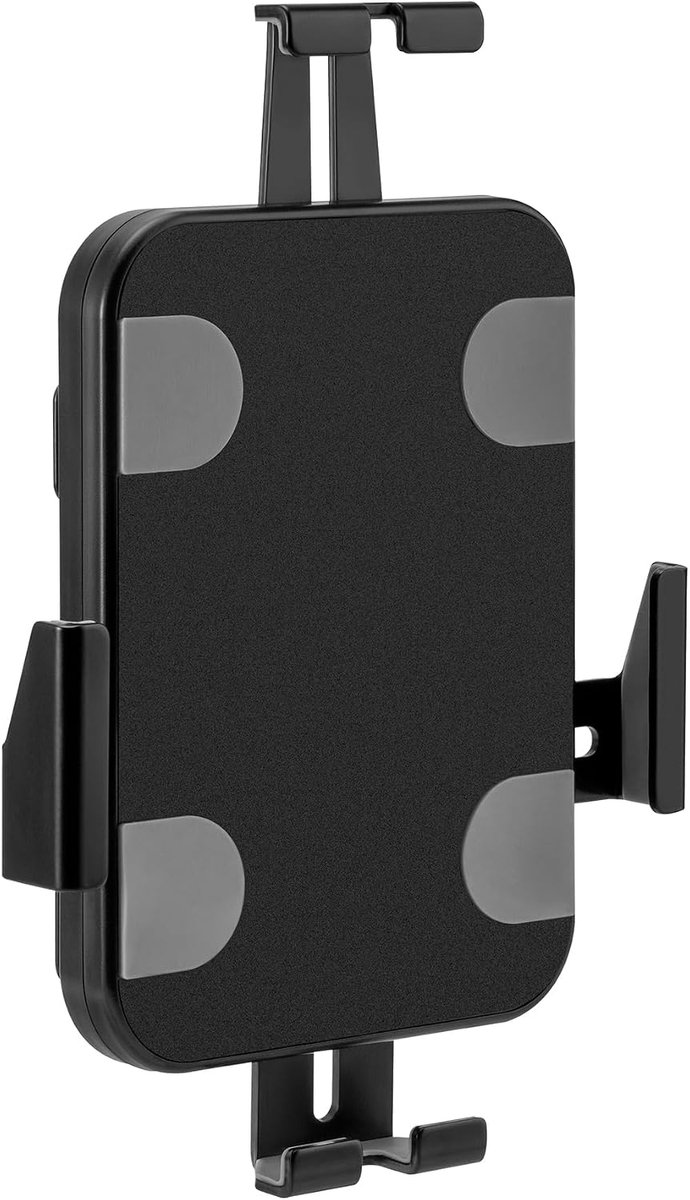 my wall HT37L Wandhouder voor tablets met diefstalbeveiliging, tablet-wandhouder, iPad-standaard, tablethouder, infopoint voor beursstand, wachtruimtes of musea, belastbaar tot 1 kg