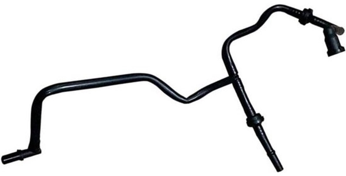 Koelslang Automotor - Radiatorslang Vacuüm - Motor Koelen - Voorkomt Oververhitting - One Size - Zwart