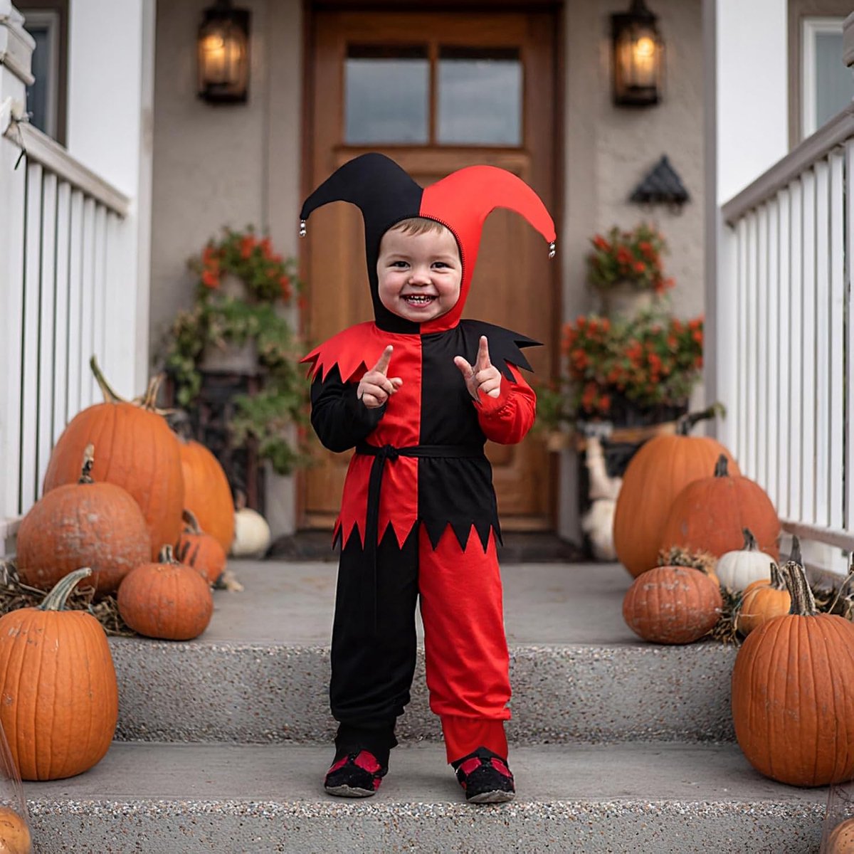doodskop en botten geest kostuum Halloween kinderen set