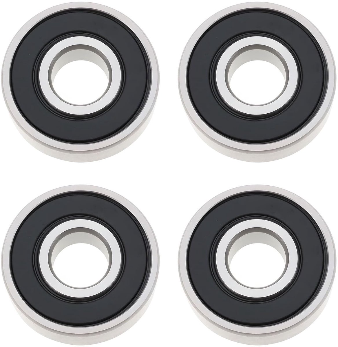 Store 4 stuks stofzuiger motorlagers 608-2RS roestvrijstalen afgedicht vervanging compatibel met Miele MRG 481-42/2
