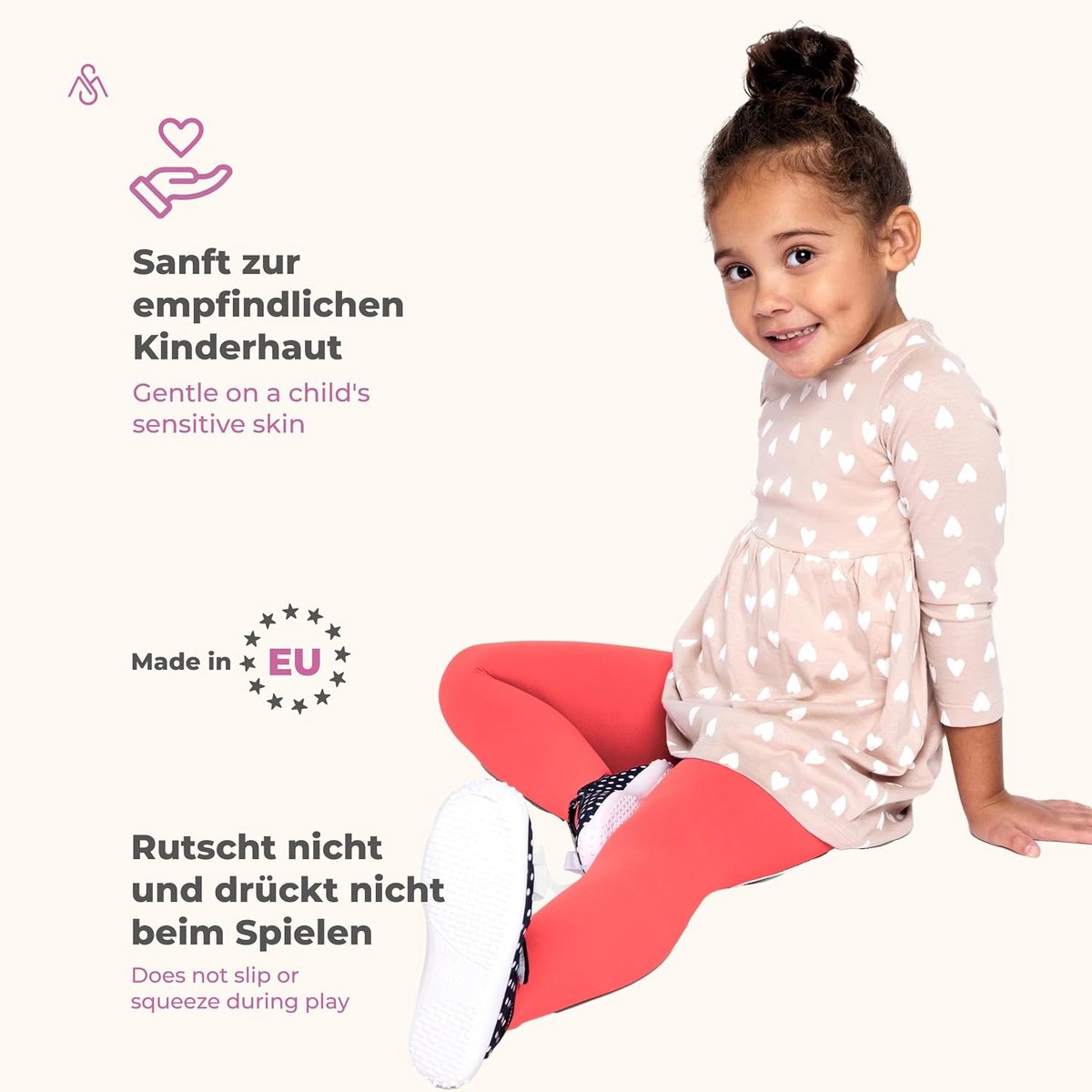Style Kinderen Meisjes Panty's van Microvezel 60 DEN WLSS001