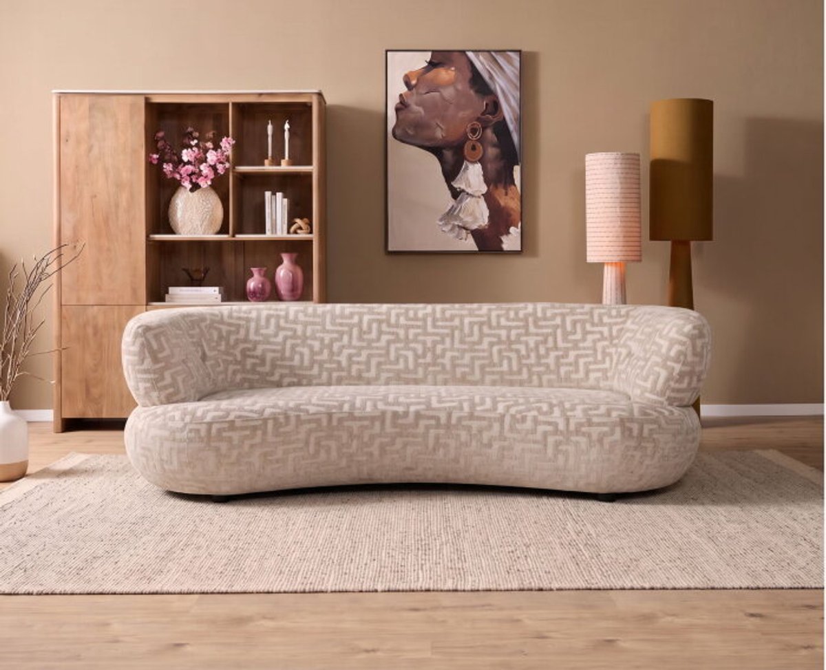 Starfurn - MySofa Amy 3-zitsbank - beige