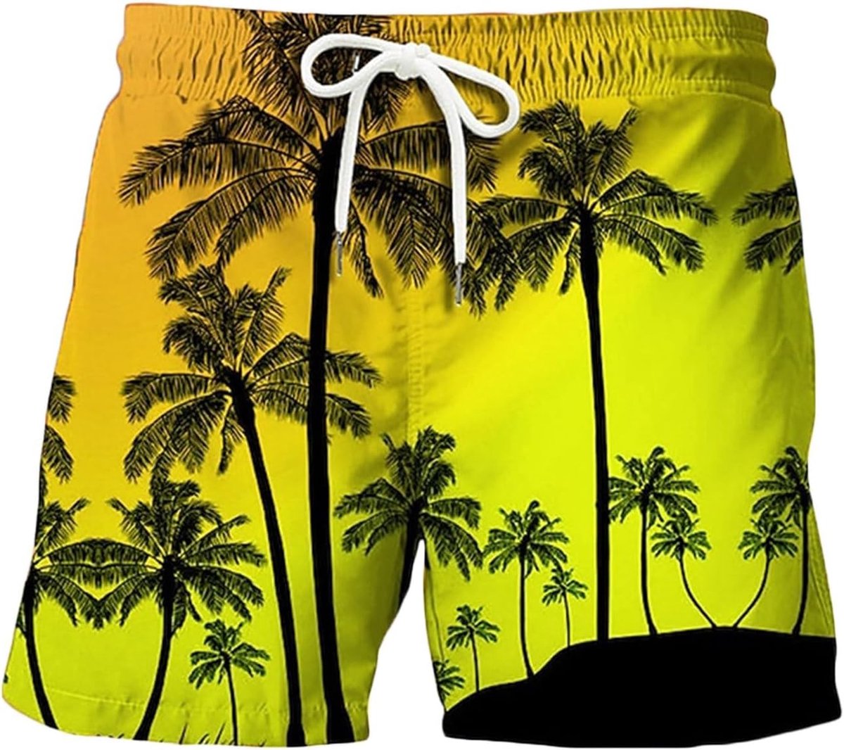Casual shorts voor heren, letterprint, licht en comfortabel, ideaal voor dagelijks gebruik, vrije tijd en uitgaan.