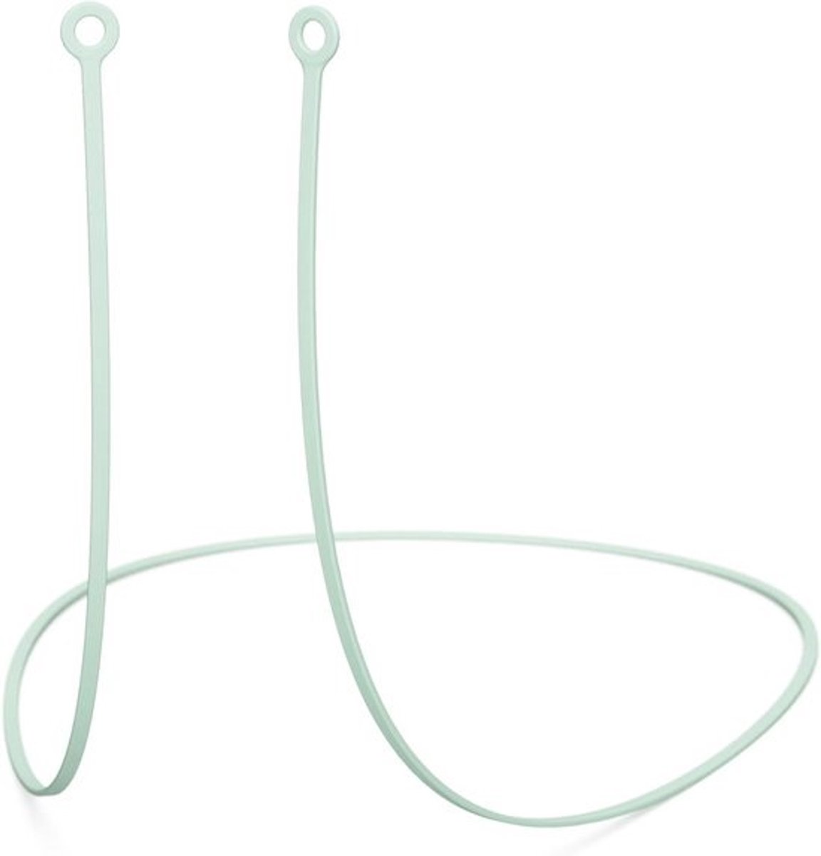 Oordopjes Lanyard - Siliconen Koord - Oordopjes Gebruik - Flexibel Duurzaam - 10 g - Mint