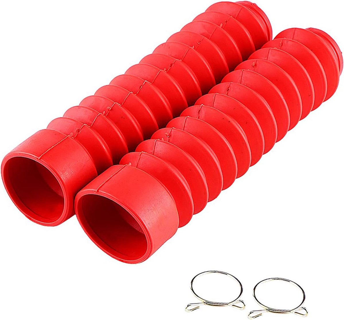 Voorvork Cover, met Schokdemper Cover Gators Boot voor 205x42mm voor Motorfiets (zwart, Blauw, Groen, Rood)