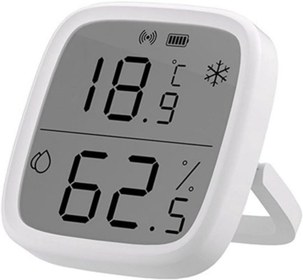 Draadloze LCD Temperatuur en Vochtigheid Sensor voor Slim Huis Monitoring
