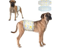 Luiers voor reuen, 24 stuks, 2 kleuren in 1 verpakking, vochtindicator, superabsorberend, XS, S, M, L