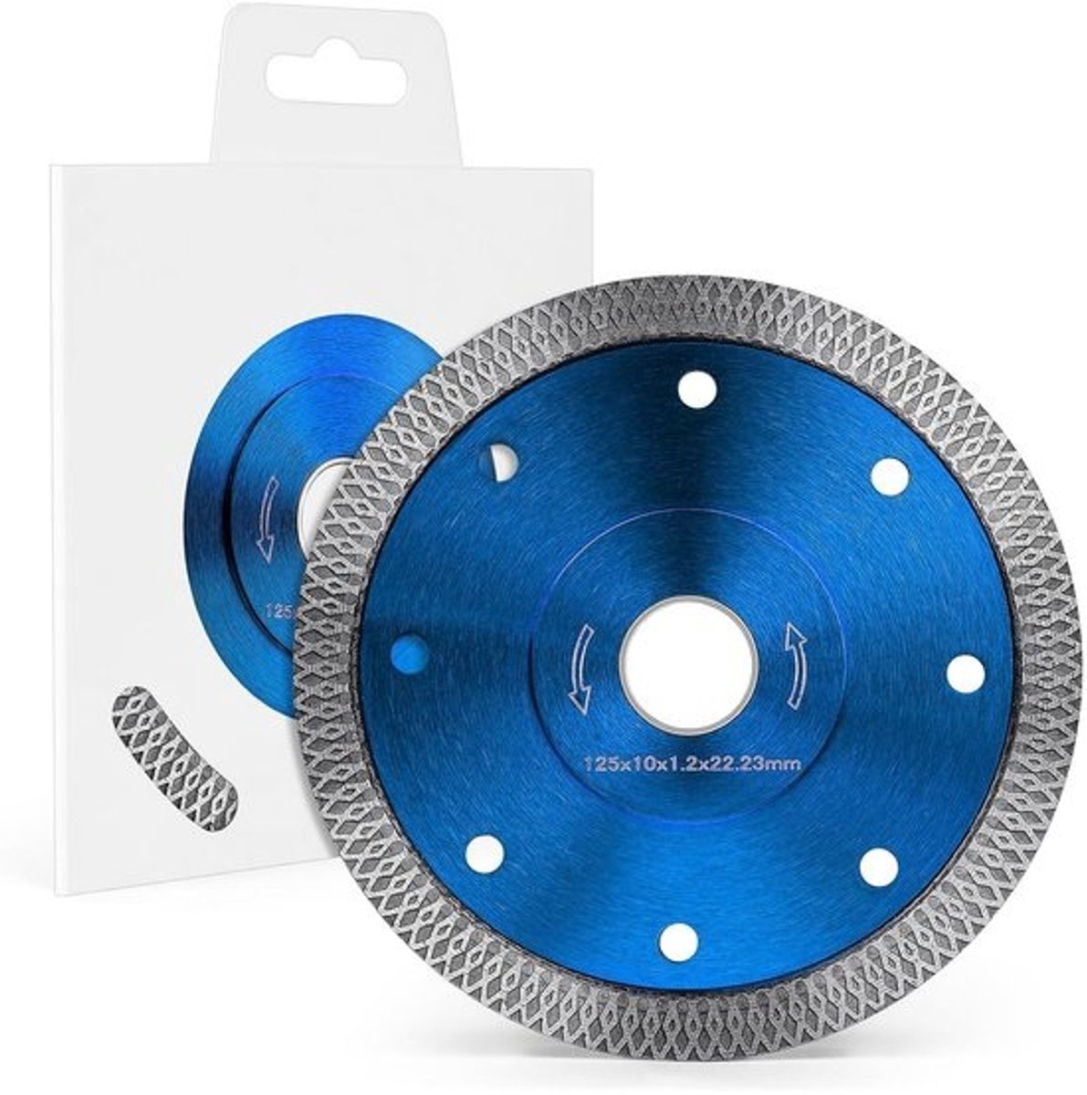 Diamant Doorslijpschijf 125 mm voor Tegels, Beton, Graniet en Steen - Universeel