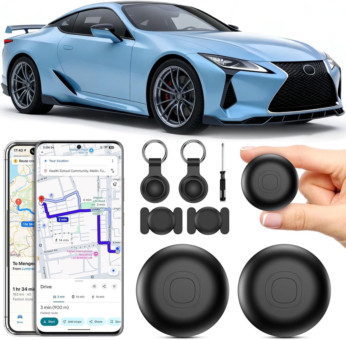 Tracker Android, 2 GPS-trackers voor Android & iOS