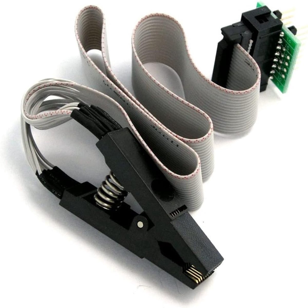 SOP16 Testklem voor EEPROM 93CXX-25CXX-24CXX-25LXX in-circuit programmering met adapter