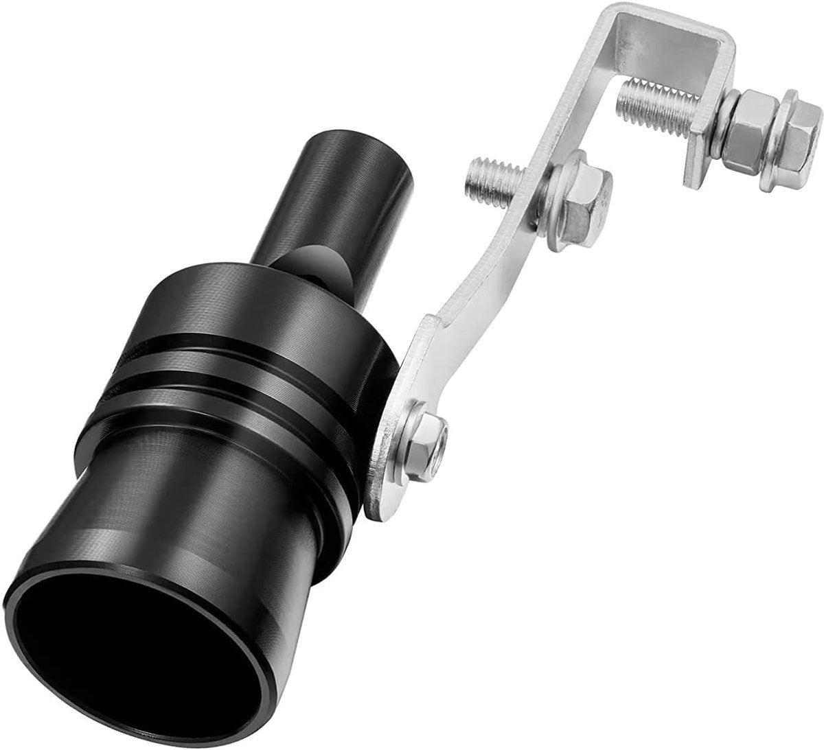 Sound Whistle, Aluminium Turbo Sound Tail Throat Uitlaatpijp Whistle Car Aangepast Onderdeel TC-XL(zwart)
